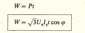 Práce W[J], Práce W je v [J] = [Ws]- výkon začas.