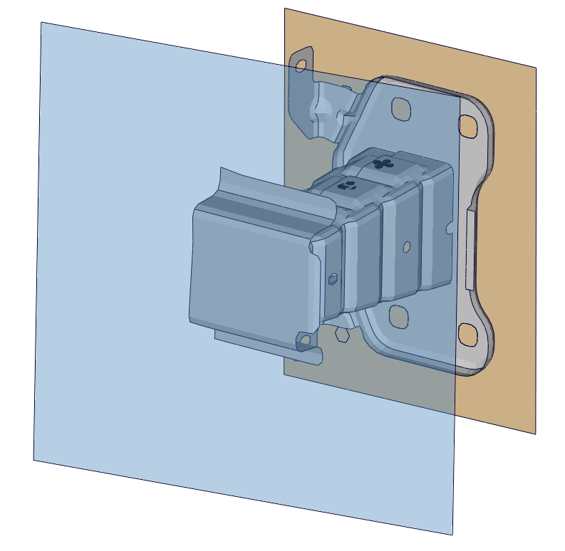 Fáze každé FEM simulace preprocessing solving postprocessing documentation CAD FEM síť vstupní konstrukční data tvorba FEM sítě Komponentní zkouška předního defoelementu tuhá deska, předepsán posuv v