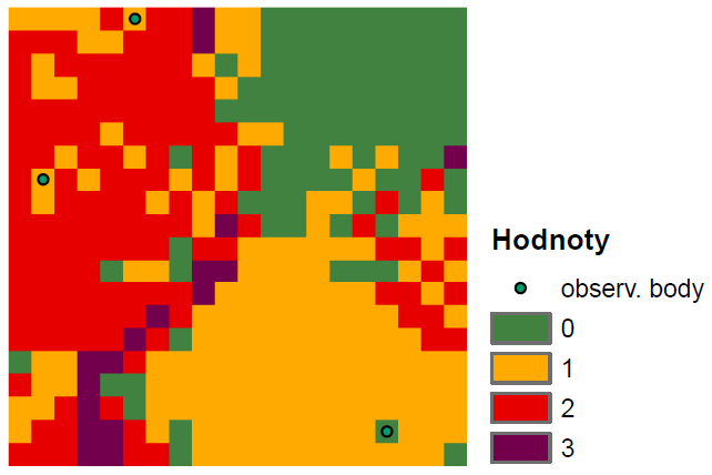 Visibility(<grid>, <feature>, {POINT LINE}, {FREQUENCY OBSERVERS}), kde <grid> <feature> {POINT LINE} {FREQUENCY OBSERVERS} Vstupní rastr definující výšky, výškový model.