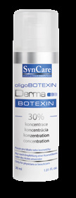 Účinné látky: Argireline 18 % Objem: 15 ml > Objednací kód: 146 Objem: 50 ml > Objednací kód: 746 Vzorek: 1,5 ml > Objednací kód: 10146 DermaBOTEXIN sérum 30 % uvolňuje napětí mimických vrásek a tím