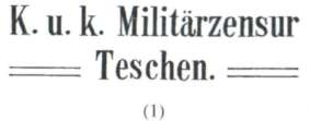 - 7 - O pancéřovém vlaku z ledna-února 1919 na československé i polské straně jsme již v Syreně psali. Zásilek z tohoto období se zachovalo velice málo.