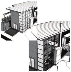 rational B-spline). V aplikaci Revit Architecture je pak můžete převést na hmotové objekty. Potom výběrem ploch navrhnete stěny, střechy, podlaží a obvodové pláště.