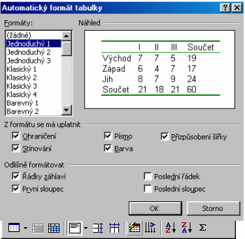 8.6.3 Editace tabulky Pohyb po tabulce Pohybovat se po tabulce je možné opět několika způsoby: a) pomocí myši (někdy způsob krkolomný, především při vyplňování tabulky údaji), b) pomocí šipek