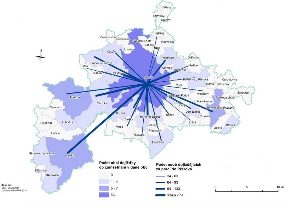 ID Název ZSJ Počet obyvatel 1991 Počet obyvatel 2001 Počet obyvatel 2011 Počet obyvatel změna 1991 2011 46 U nádraží-jih 14 10 7-7 47 Padělky u Předmostí 0 0 11 11 48 Výmyslov 0 107 103 103 x Celkem