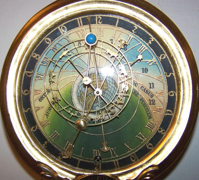 Obr. 12. Nápodoba orloje zhotovená Františkem Menclem v roce 1931.