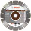 Príslušenstvo Bosch /2 Rezanie, brúsenie a vŕtanie s použitím diamantu Rezacie kotúče 293 Diamantové rezacie kotúče Professional for Abrasive Cenovo výhodné riešenie problému pri rezaní mäkkých a