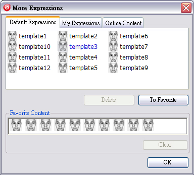 Jak získat více výrazů MagicMirror vám umožňuje upravit množství šablon pro výrazy.