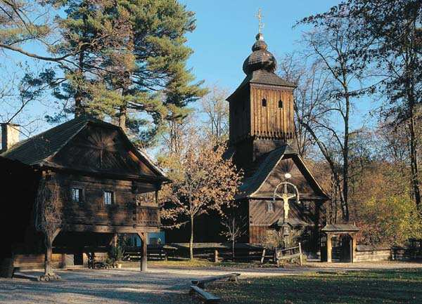 Archeoskanzen Modrá s tématikou Velké Moravy