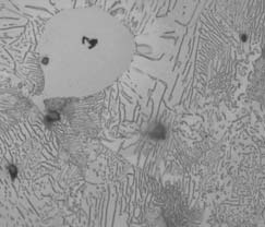 Occurrence of minority massive phase of the type Mg 17 Al