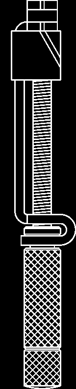 0002 6 mm 1 m 156 91 0003 7 mm 1 m Napínač matric univerzální