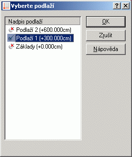 Instrukce V Navigátoru, klikněte na ikonu pro přechod do módu Model.