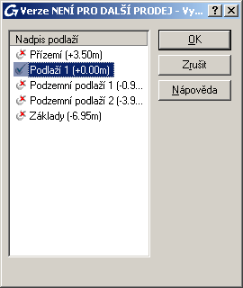 Koncept Obrázek 242: Dialog Vlastnosti výkresu Půdorys je zvláštní typ pohledu: jedná se o reprezentaci modelu, ne o odvozený pohled. Proto je půdorys aktualizován v reálném čase. 1.