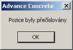 Obrázek 377: Dialog Přečíslování nebo přejmenování 3. Potvrďte <OK> v dialogu přečíslování a v okně varování.