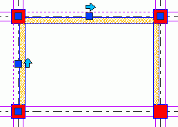 Krok 3: Upravit vlastnosti trámu V tomto kroku je posáno, jak upravit polohu trámu. Úprava polohy trámů 1.