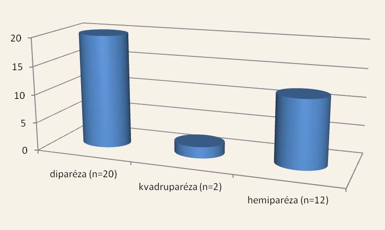 4 METODIKA V průběhu jednoho roku probíhalo testování celkem 34 dětských pacientů s DMO na neurologické klinice FN Motol.