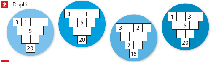 MII/2:35 1) 3, 1, 4, 2, 4, 5, 6, 9, 11, 20; 2) 3, 4, 1, 2, 7,