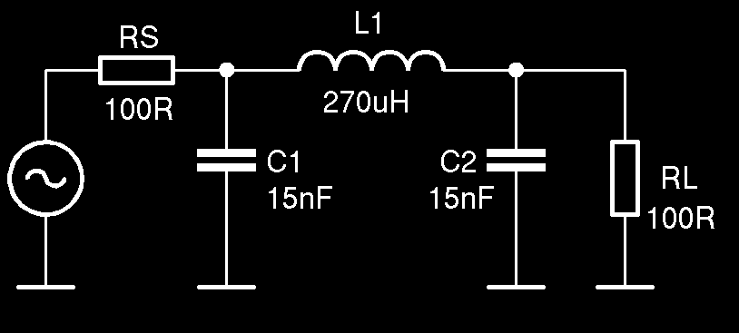 Obr. 23: Výsledné zapojení MF filtru Obr.