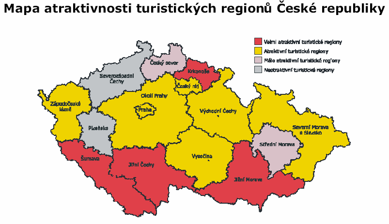 cestovních kanceláří přicestovalo 20,5% jednodenních návštěvníků nejčastějšími důvody návštěvy ČR byly pro turisty dovolená, odpočinek, sport, zábava a poznávání (77%), nákupy (24%), návštěva u