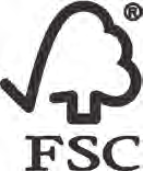 44 EUR/kos Znak FSC predstavlja zagotovilo, da surovine za izdelke na osnovi lesa izvirajo iz