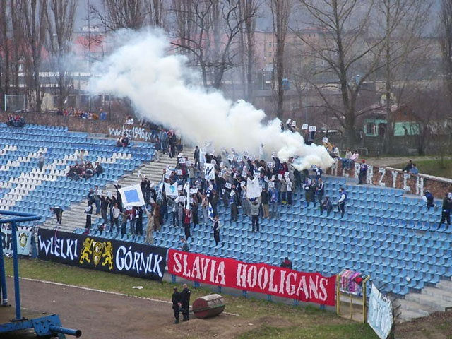 Hooligans 115 115 Fanoušci Bohemians 1905 a Slávie