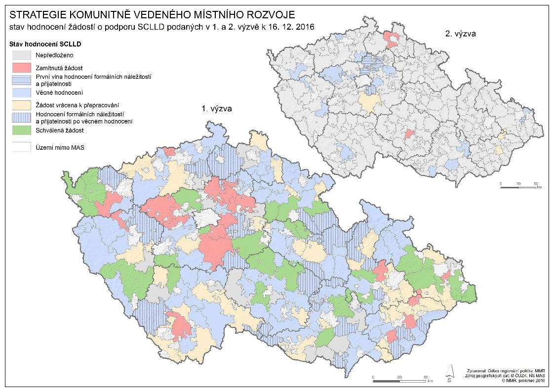 dva programové rámce - Program rozvoje venkova a Operační program zaměstnanost.