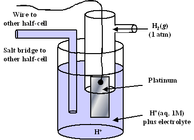 Standardní vodíková elektroda (SHE) plynová elektroda její potenciál byl definován: E SHE = 0 za všech podmínek kalomelová Referentní elektrody argent-chloridová