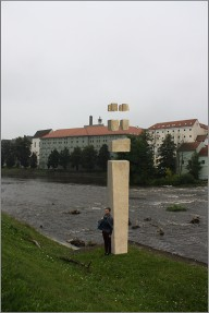 Hůla), kterou nabízí městu Písek k prodeji její autor s navrženým umístěním