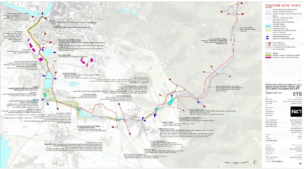 1/ Revitalizace Mehelnického potoka Na počátku projednání projektanti (Atelier FACT - Ing.arch.