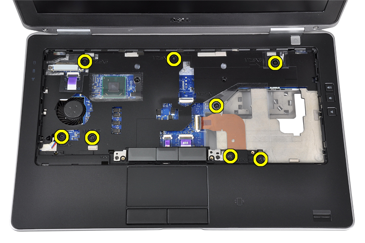 5. Odpojte kabel panelu LED od