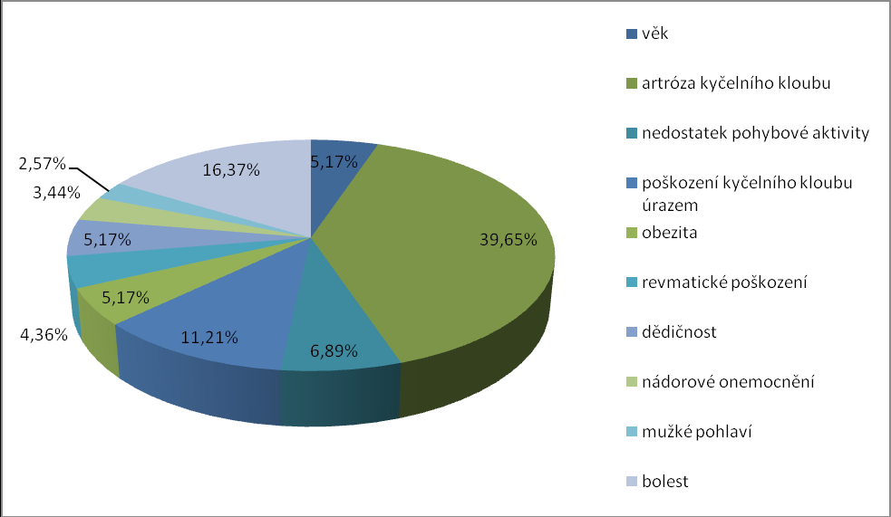 Graf 1 - Důvody