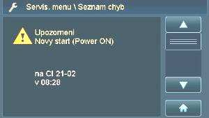 6.4 Servisní menu (odborník) BS-06-04-00-00-01-BACZ Vyžadováno vložení kódu!