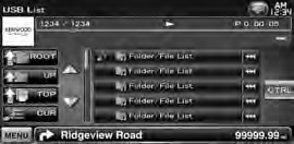Poslech hudebního disku/ zvukového souboru & Sledování videosouboru/souboru s obrázkem Audio File MPEG/DivX JPEG [REP] Zopakuje aktuální soubor nebo data.