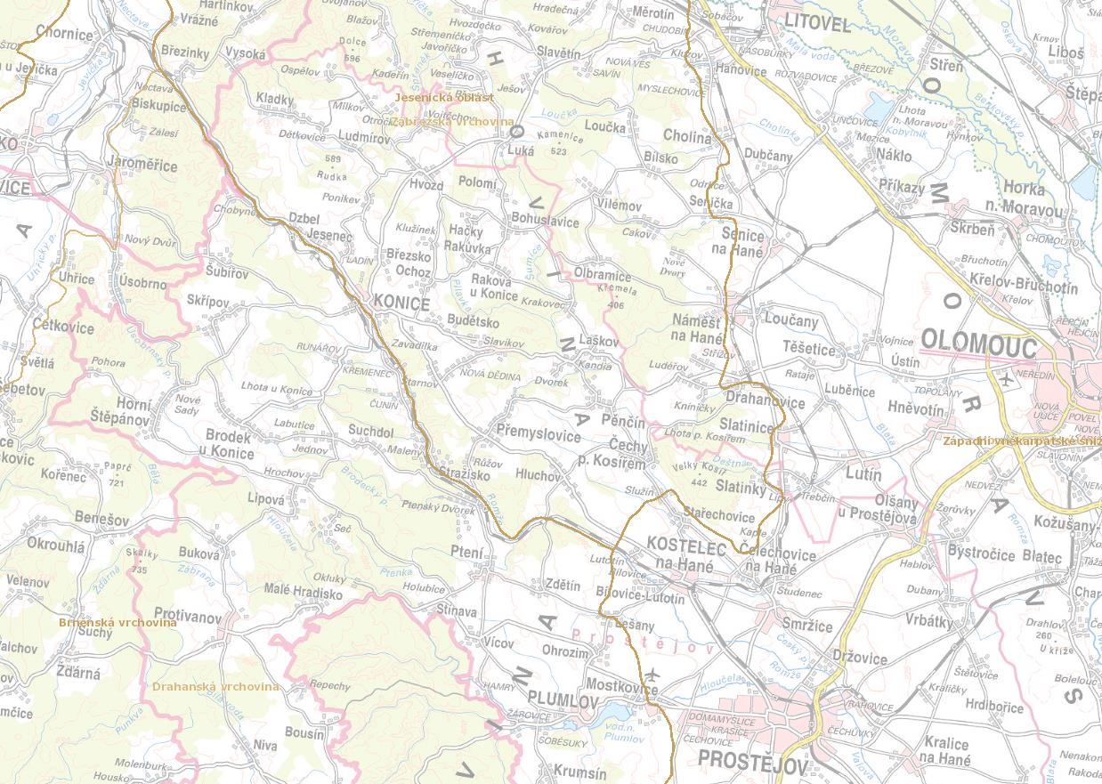 INTEGROVANÁ STRATEGIE KOMUNITNĚ VEDENÉHO MÍSTNÍHO ROZVOJE 2020 ANALYTICKÁ ČÁST REGION HANÁ Obr.