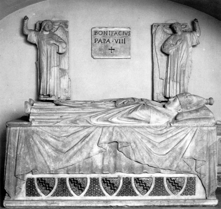 (kol. 1300); týž, náhrobek Bonifáce VIII.