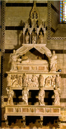 Tino di Camaino, náhrobek