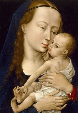 48. Madona, Rogier van der Weyden, po 1454,