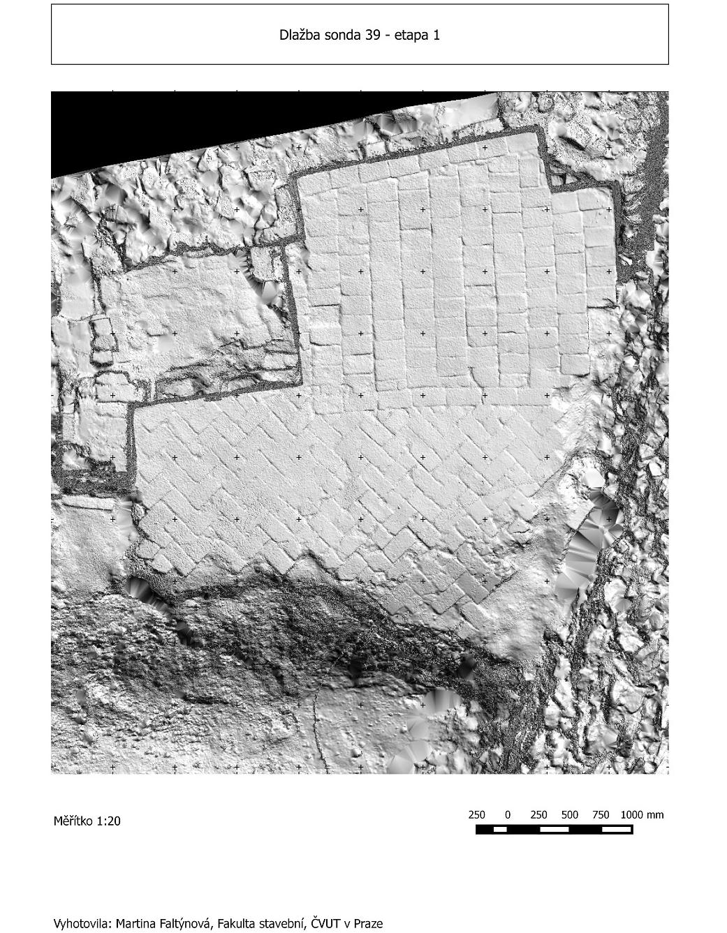 10.4 Laserové skenování sklepních prostor Litomyšl Archeologický průzkum lokality v Litomyšli probíhal dva roky; na lokalitě bytly testovány a prováděny také technologie laserového skenování s velkým