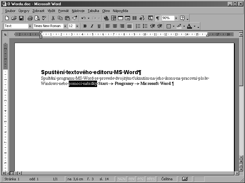 TEXTOVÉ EDITORY - MS WORD (ZÁKLADNÍ KURZ) aneb sám sobě písařkou Textové editory jsou programy, které slouží pro psaní textů a jejich následné zpracování (upravování, editování).