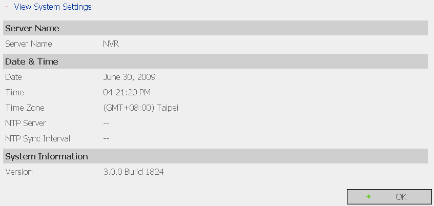 HW NVR 6.2.3 Zobrazit základní nastavení Můžete zkontrolovat jméno NVR, datum, čas a verzi Firmware. 6.3 Nastavení sítě Slouží k nastavení sítě LAN/WAN, služeb DDNS, přístupu k souborovým službám, omezení klientského přístupu a nastavení protokolů.