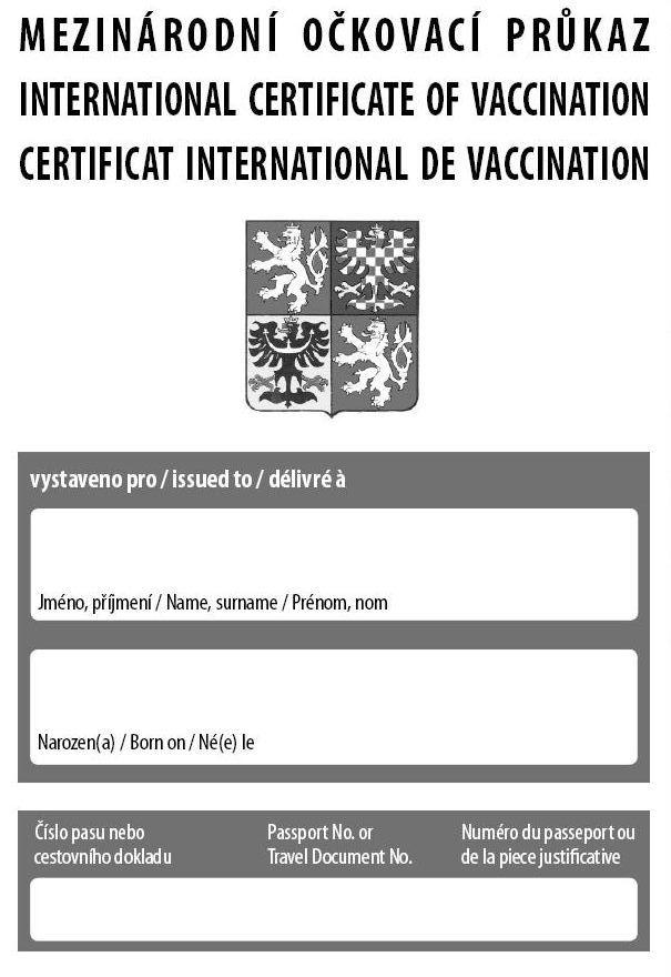 Příloha 9 Mezinárodní očkovací průkaz Zdroj: http://www.