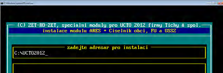 2.2 INSTALACE Z DISKET, DISKU Modul se instaluje z diskety, resp.