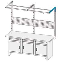 .. Sloupek základní Počet panelů 1 2 NS1 NS2 NS NS 72 756 1060 16 2,5 5 Sloupek profilu 60 x 0 s drážkováním pro zavěšení polic, děrovaných a plných stěn. Dodávka obsahuje šrouby pro uchycení k desce.