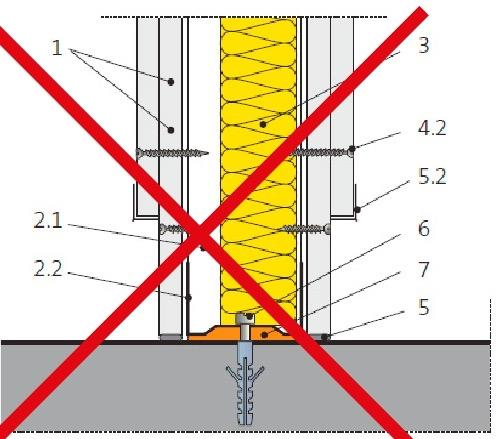 3.Doporučené detaily napojení nanavazující konstrukce z