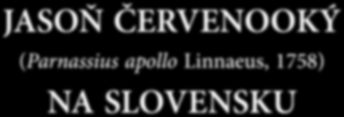 V rokoch 1997 1998 pôsobil ako člen gestorskej skupiny projektu APOLLO zameraného na inventarizačný prieskum jasoňa červenookého spoločne s Ing.