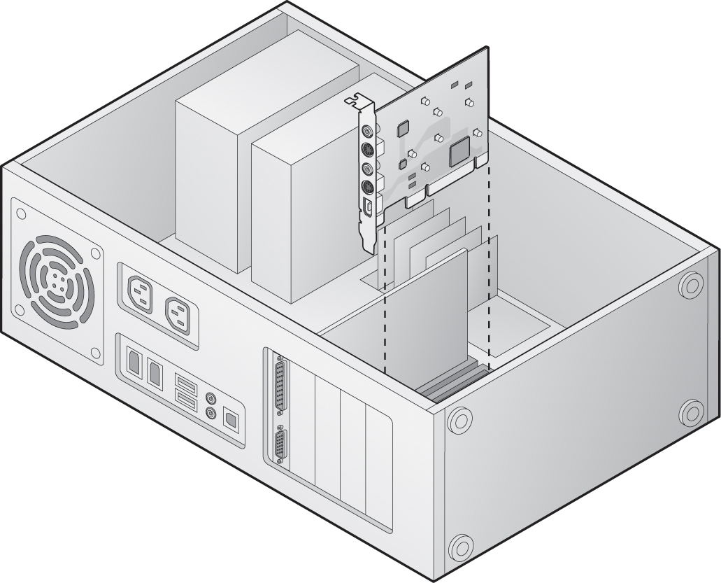 Instalace hardwaru PCTV Analog PCI/Dazzle*TV Propojte interní audio výstupní konektor PCTV karty s interním audio vstupem Vaší zvukové karty, případně základní desky.