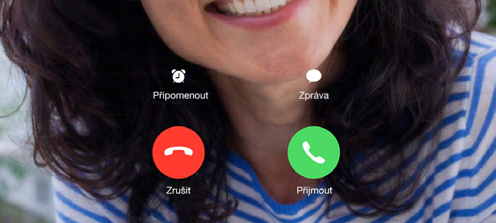 Zahajování a příjem hovorů Zahájení hovoru FaceTime: V Nastavení > FaceTime, zkontrolujte, zda je funkce FaceTime zapnuta.