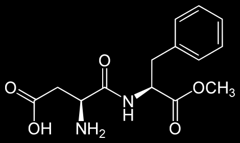 syntetické peptidy syntetické peptidy syntetické dipeptidy - některá úspěšná sladidla Aspartam r.