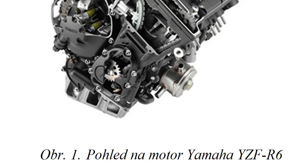 maximálním zdvihovém objemu 610cm 3. Tým CTU CarTech, jak již bylo dříve zmíněno, používá ve svých závodních vozech motor původem z motocyklu Yamaha YZF-R6 r. v. 2007.