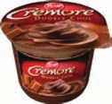 14254 Monte dezert Top Cup čokoládovo - oříškový 70 g 14092 Zott Cremore Triple Choc