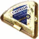 Stříbrňák 30 % sýr s bílou plísní na povrchu 3034 CASTELLO